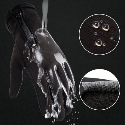Waterdichte en Verwarmde Wintermotorhandschoenen