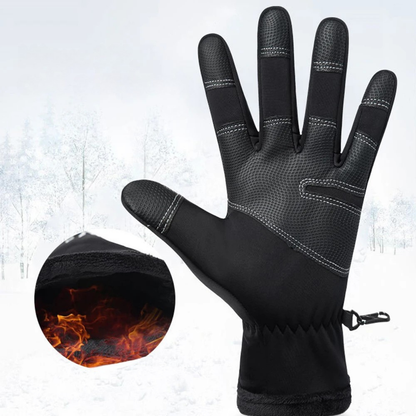 Waterdichte en Verwarmde Wintermotorhandschoenen