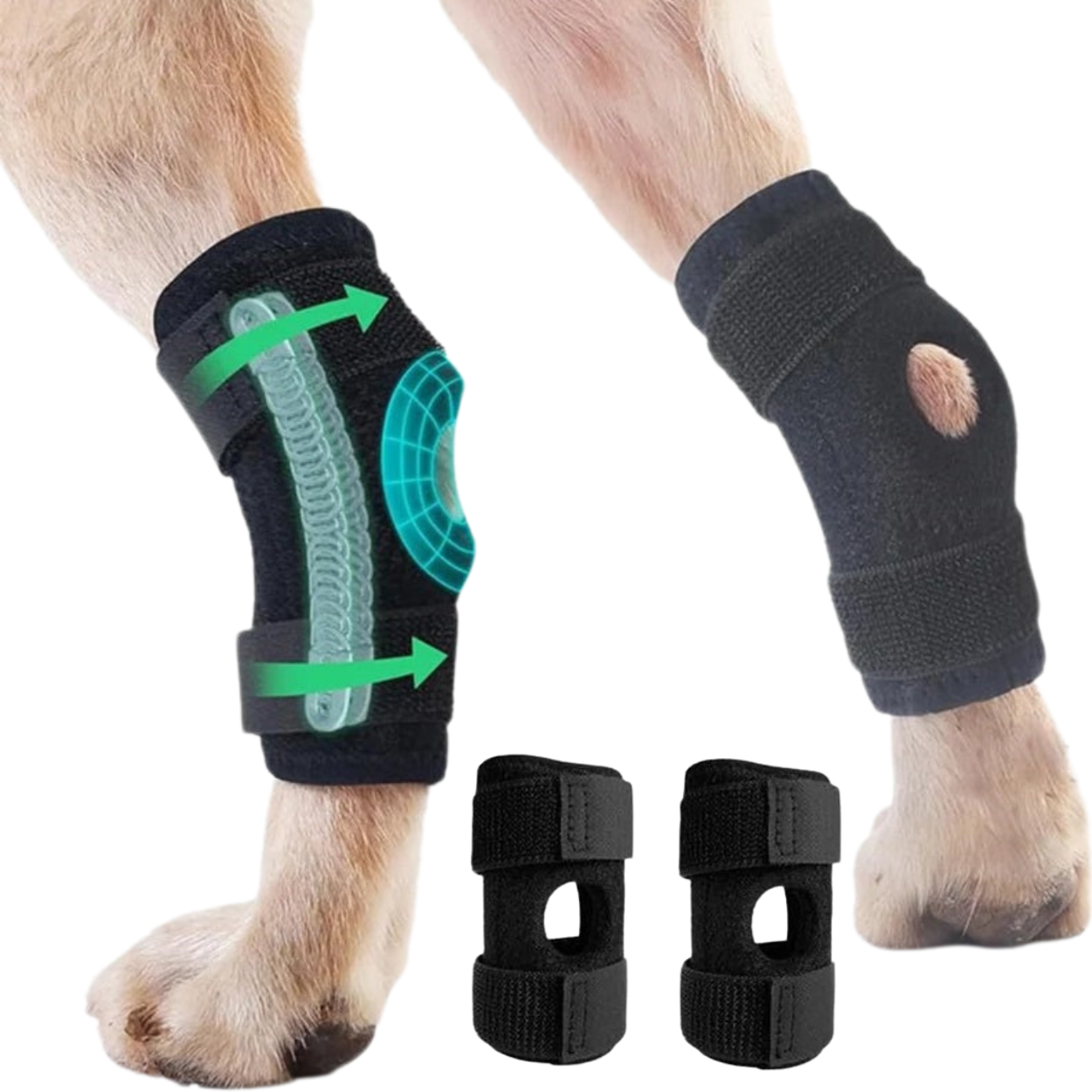Orthopedische Hondenkniebrace voor Gewrichten