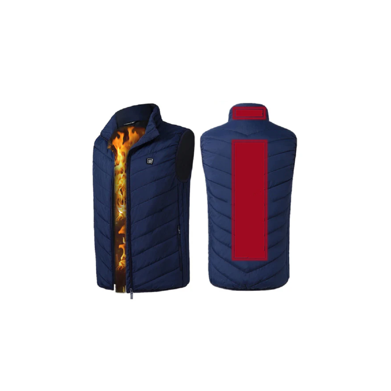 Elektrische Bodywarmer met 9 Instelbare Warmtezones