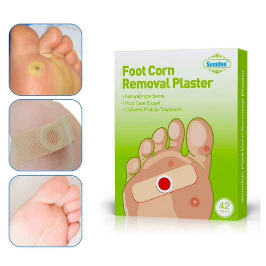 Patch pour verrues et callosités doux et efficace - Santeova