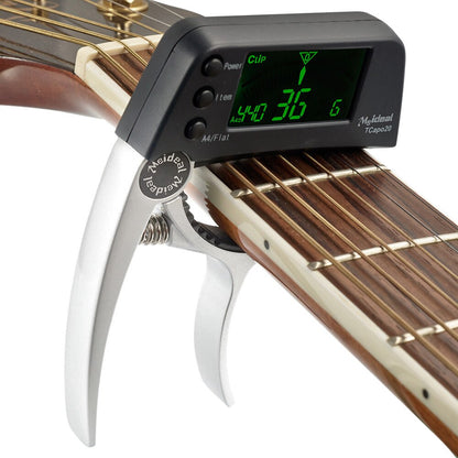 Handige 2-in-1 Gitaarstemmer en Klem