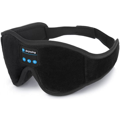 Slaapmasker met ingebouwde Bluetooth-hoofdtelefoon