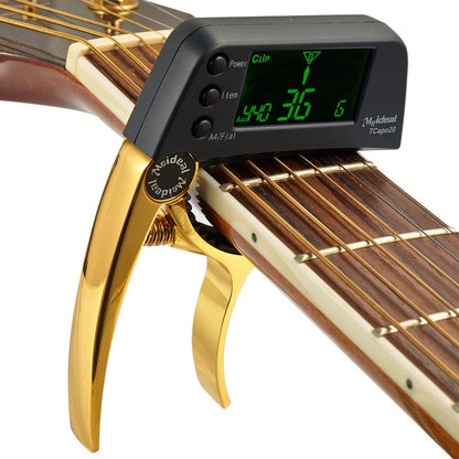 Handige 2-in-1 Gitaarstemmer en Klem