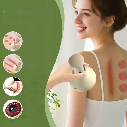 Multifunctionele Elektrische Gua Sha Zuignappen voor Lichaamsmassage