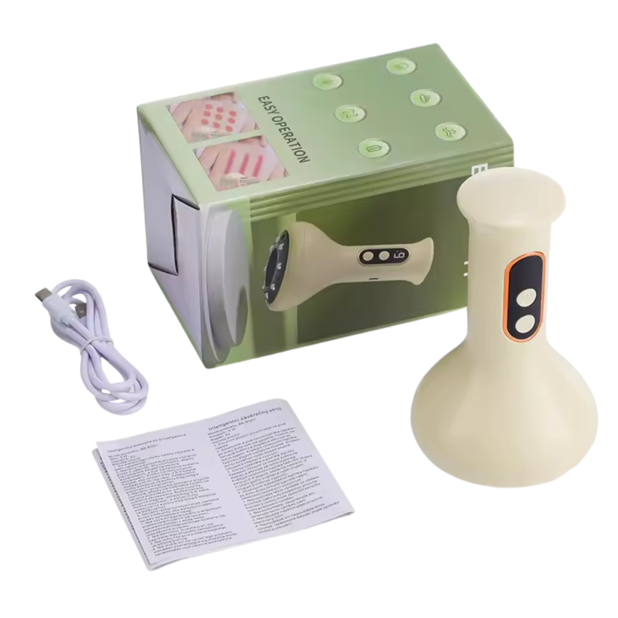 Multifunctionele Elektrische Gua Sha Zuignappen voor Lichaamsmassage