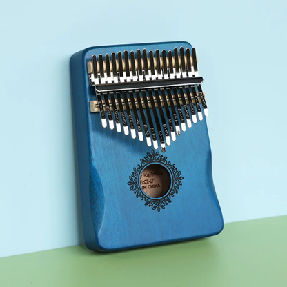 Draagbare 17-toetsen Houten Duimpiano Kalimba