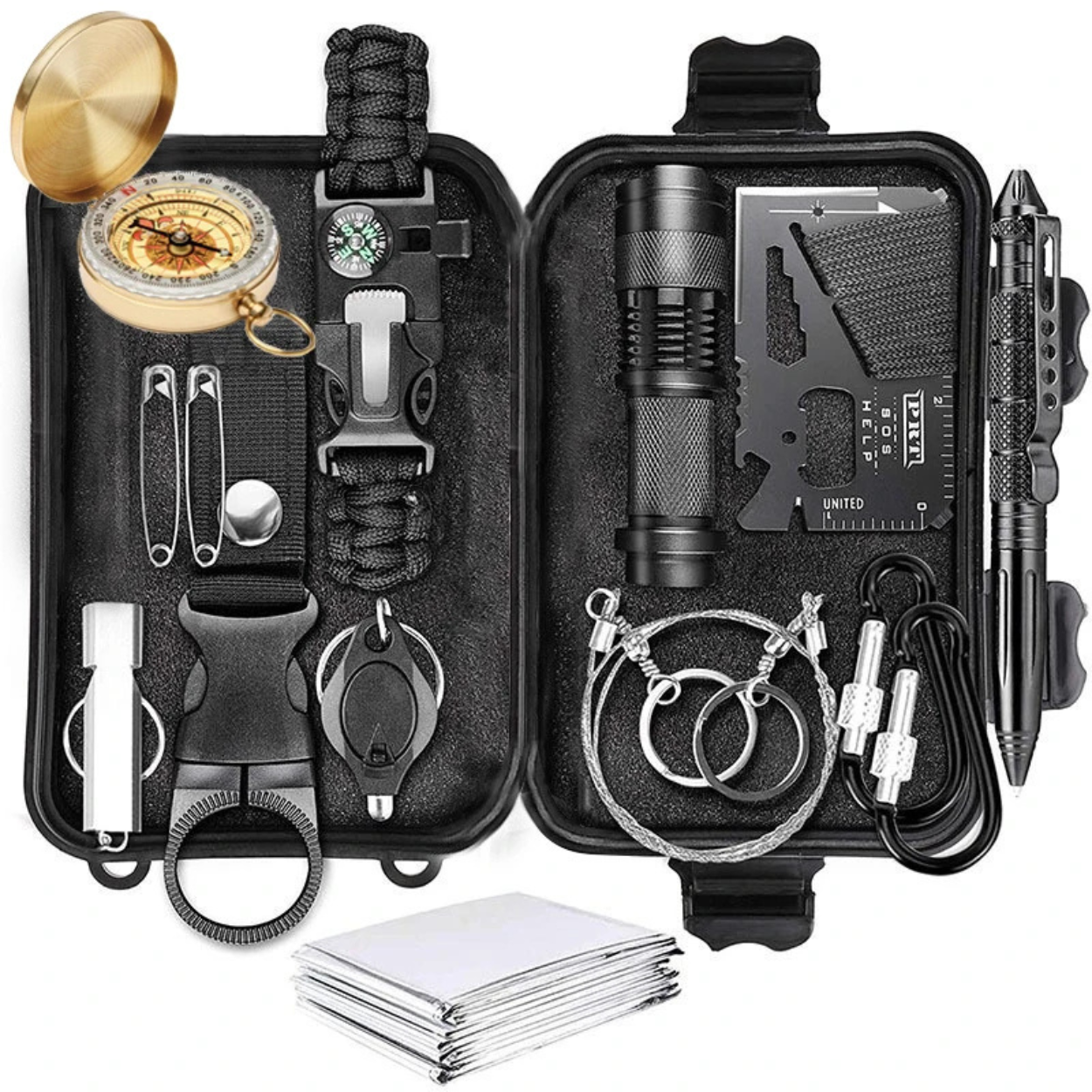 Kit de survie 12 en 1 Tout Terrain - Marcherelle