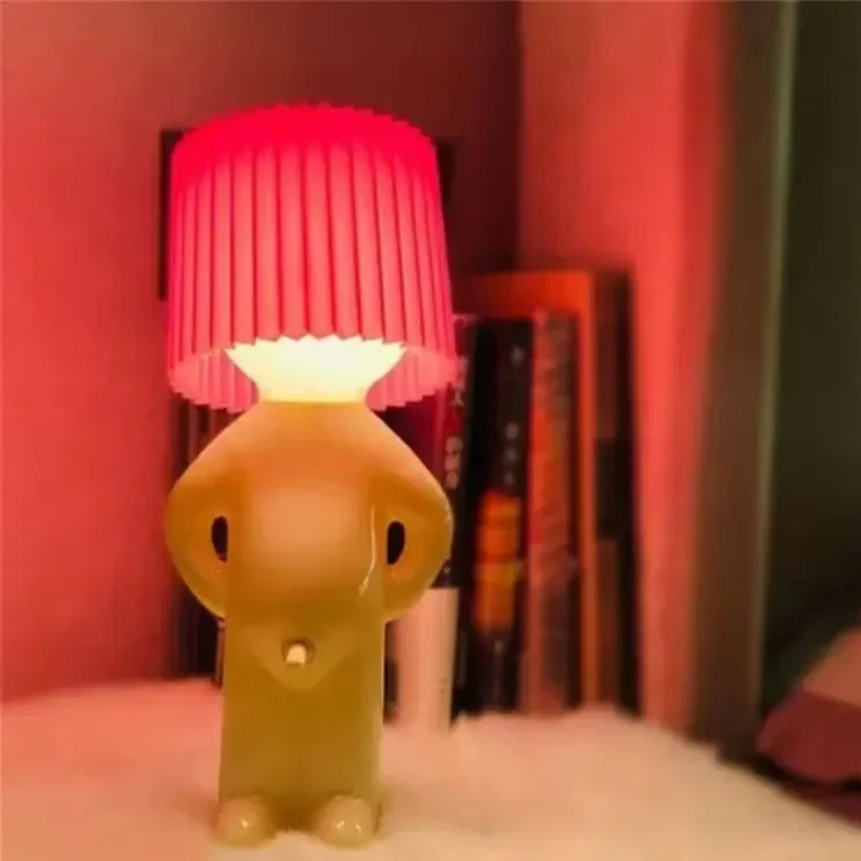 Originele Bureaulamp in de Vorm van een Figuren