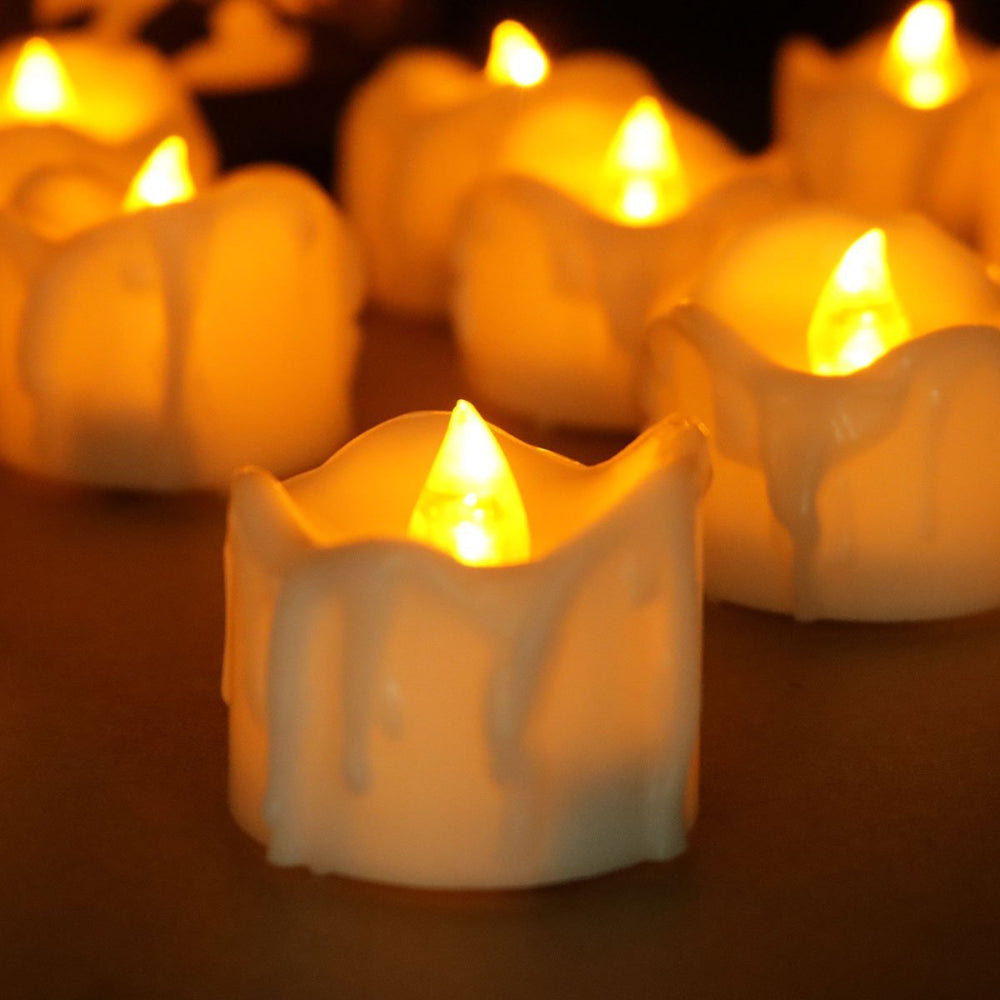 Warme Licht | Decoratieve LED-kaarsen zonder Vlam