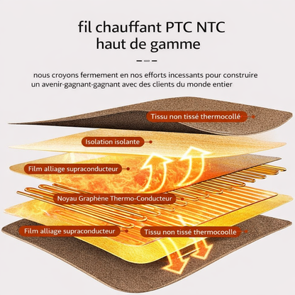Marcherelle™ – Elektrische Warmtedeken met Automatische Uitschakeling en 6 Instelbare Temperatuurniveaus
