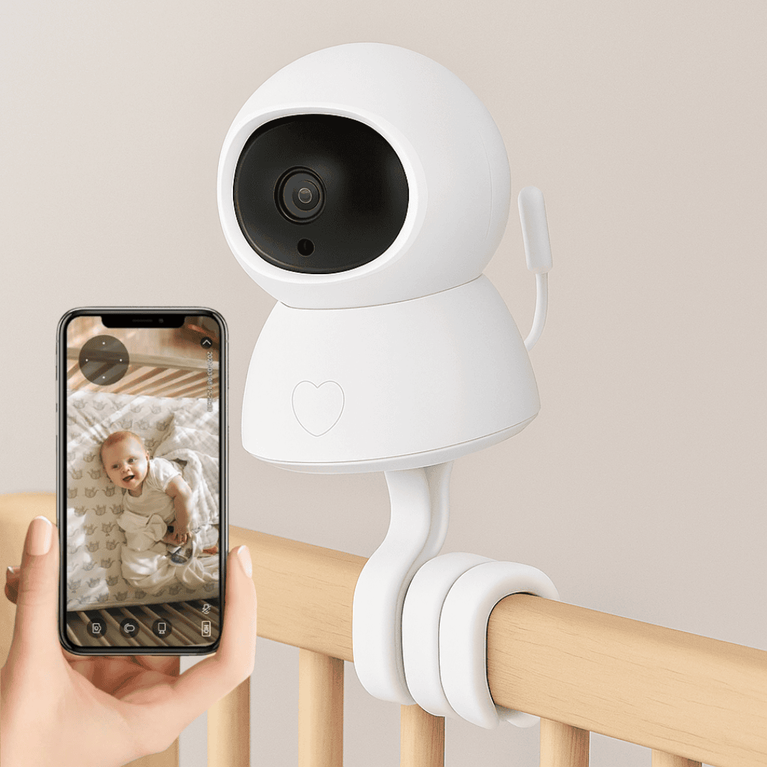 Marcherelle™ – Babyphone Caméra 1080p avec Vision Nocturne