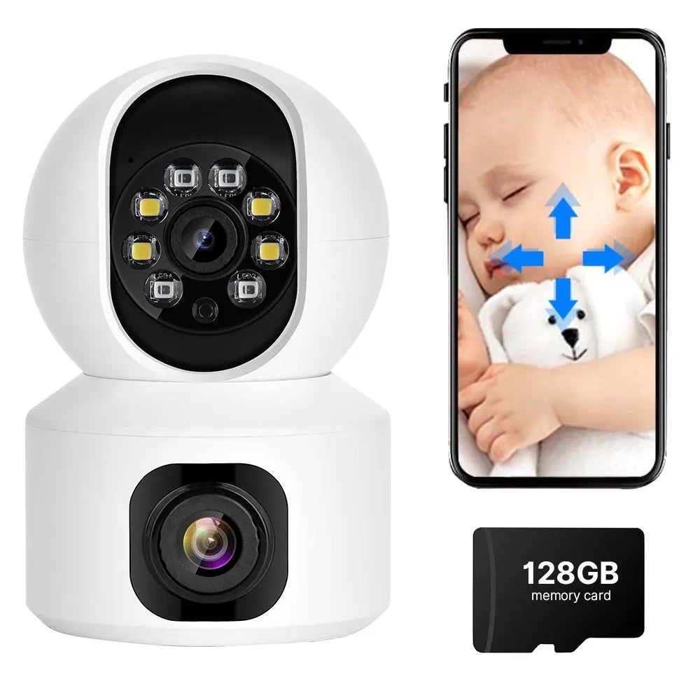 Marcherelle™ – Babyphone Connecté 360° Caméra 2K HD avec Vision Nocturne