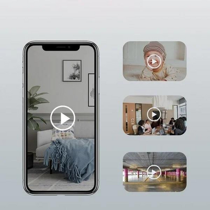 Marcherelle™ – Caméra de Surveillance Sans Fil 1080p Vision Nocturne & Détection de Mouvement