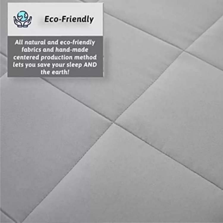 Marcherelle™ – Couverture Lestée Premium – Soulagement du Stress et Sommeil Profond