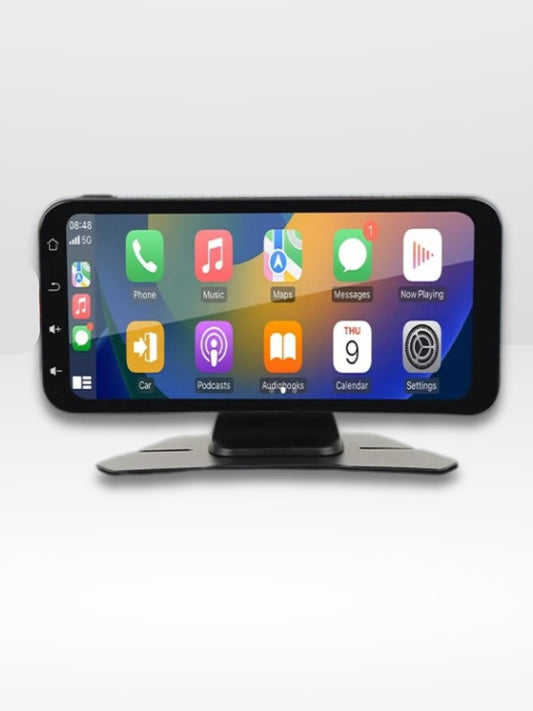 Marcherelle™ – Écran CarPlay Sans Fil avec Dashcam 4K Intégrée