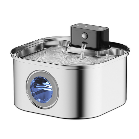 Marcherelle™ – Fontaine à Chat sans fil 3 Modes pour eau Propre et Fraîche