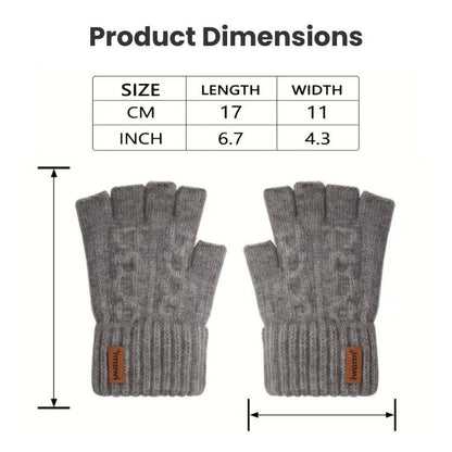 Marcherelle™ – Gants en Alpaga Doux et Chauds pour Hiver