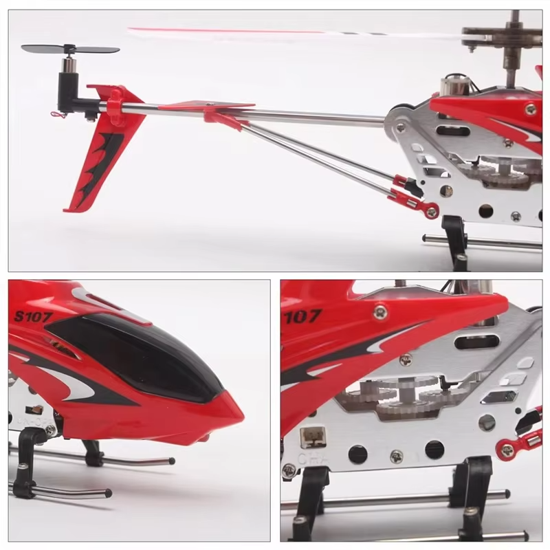 Marcherelle™ – Mini Hélicoptère Télécommandé RC avec Système Gyroscopique