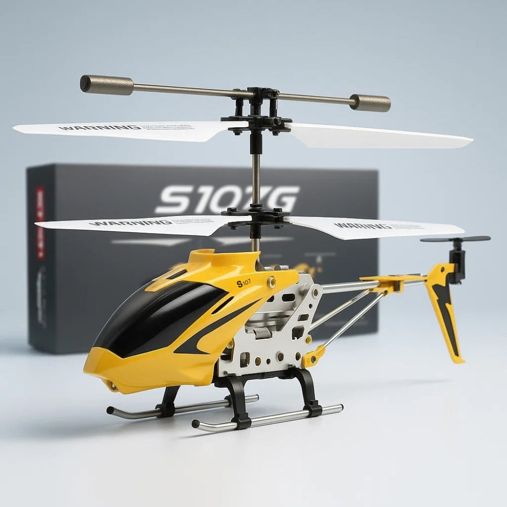 Marcherelle™ – Mini Hélicoptère Télécommandé RC avec Système Gyroscopique