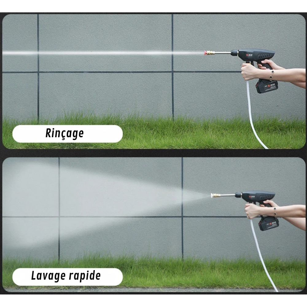 Marcherelle™ – Nettoyeur Haute Pression Portable Sans Fil 60 Bars