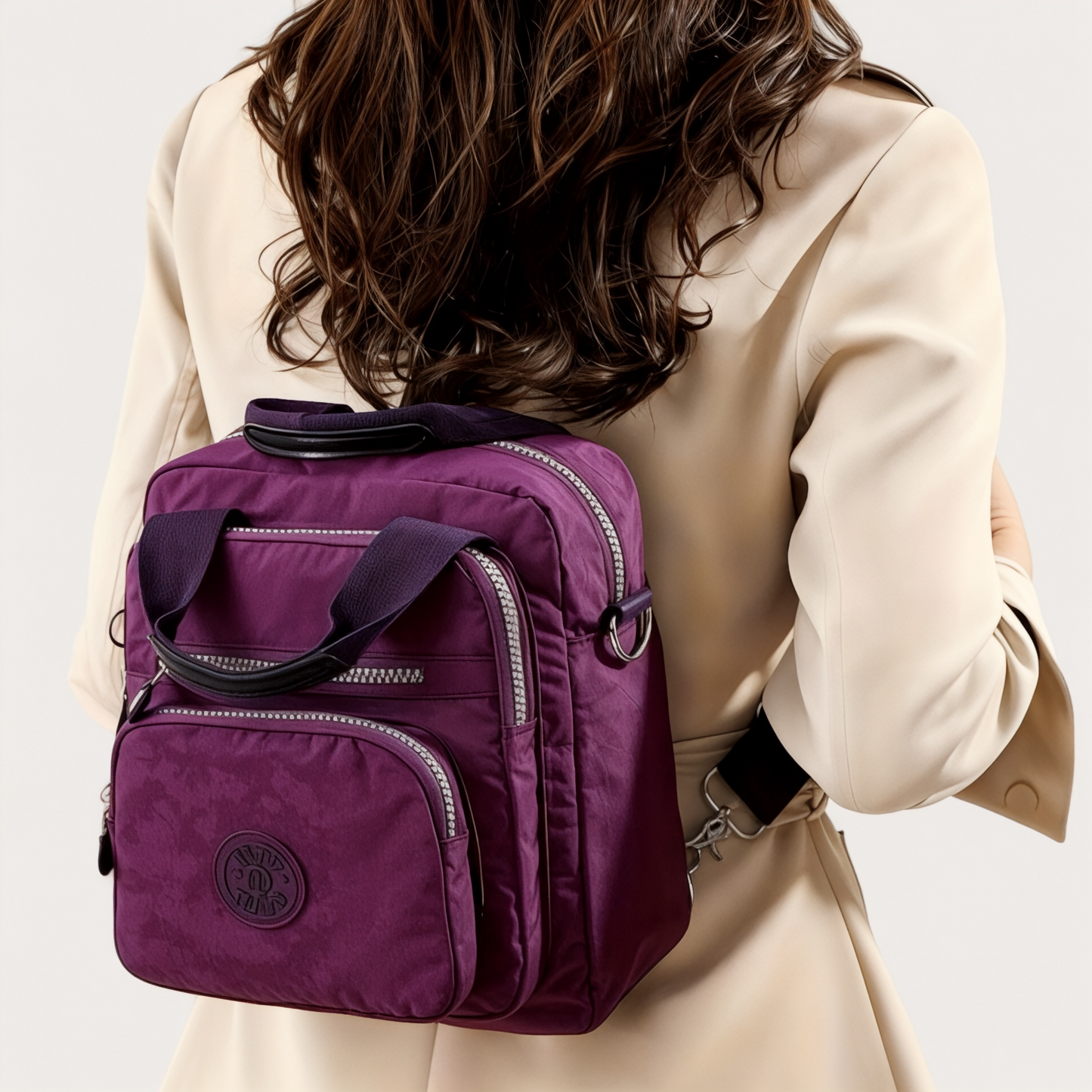 Marcherelle™ – Petit Sac à Dos Femme Élégant & Imperméable