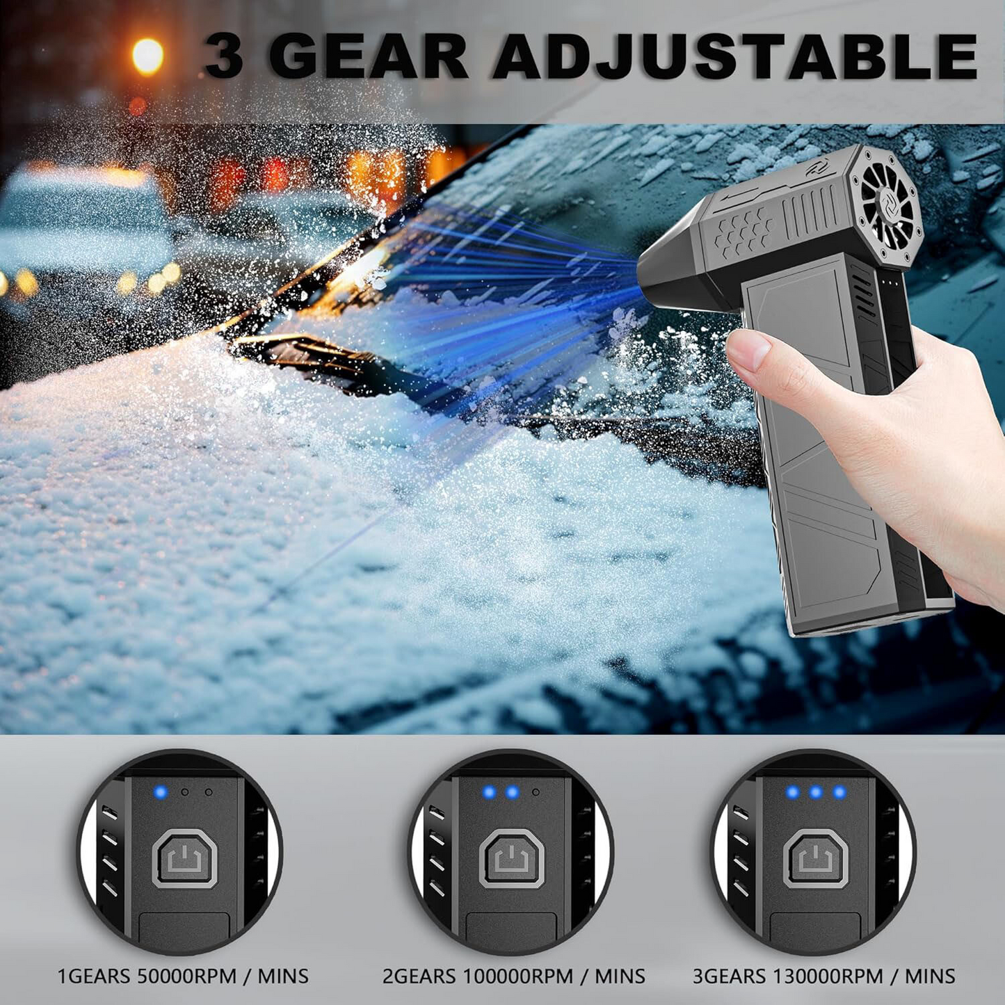 Marcherelle™ – Souffleur à Poussière Portable Mini Duster pour Nettoyage Rapide