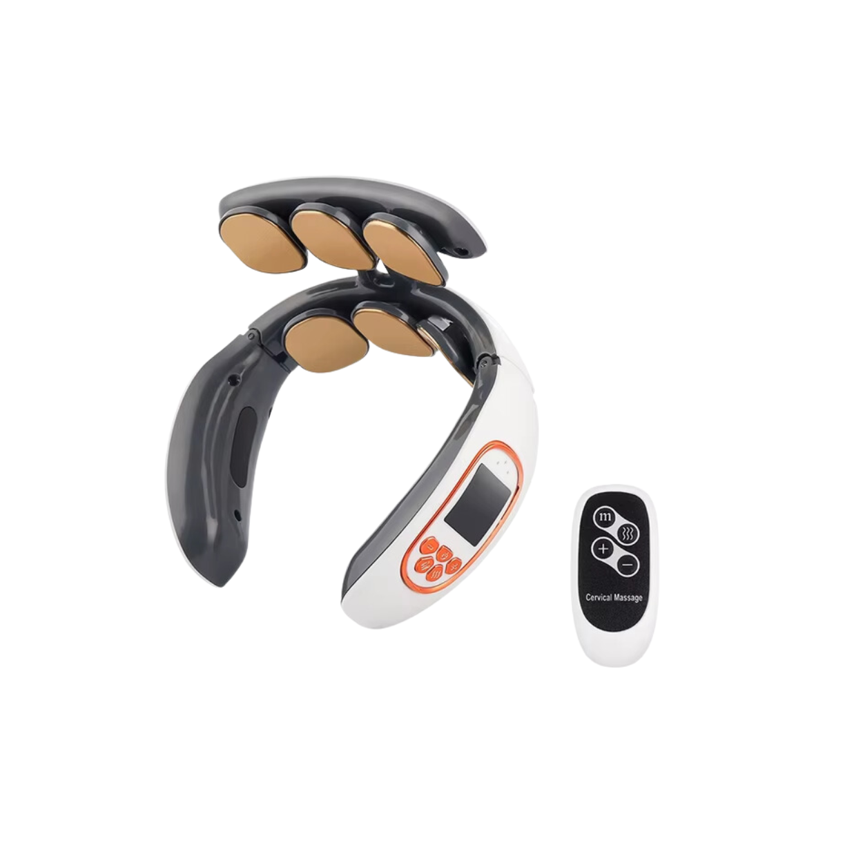 Hoogwaardige Nekmassager met 6 Instelbare Elektroden