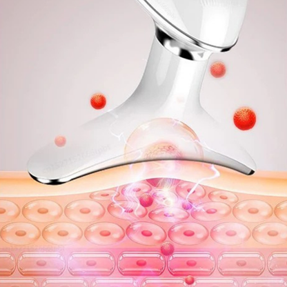 Anti-Rimpel Gezichts- en Nekmassager met Elektromyostimulatie