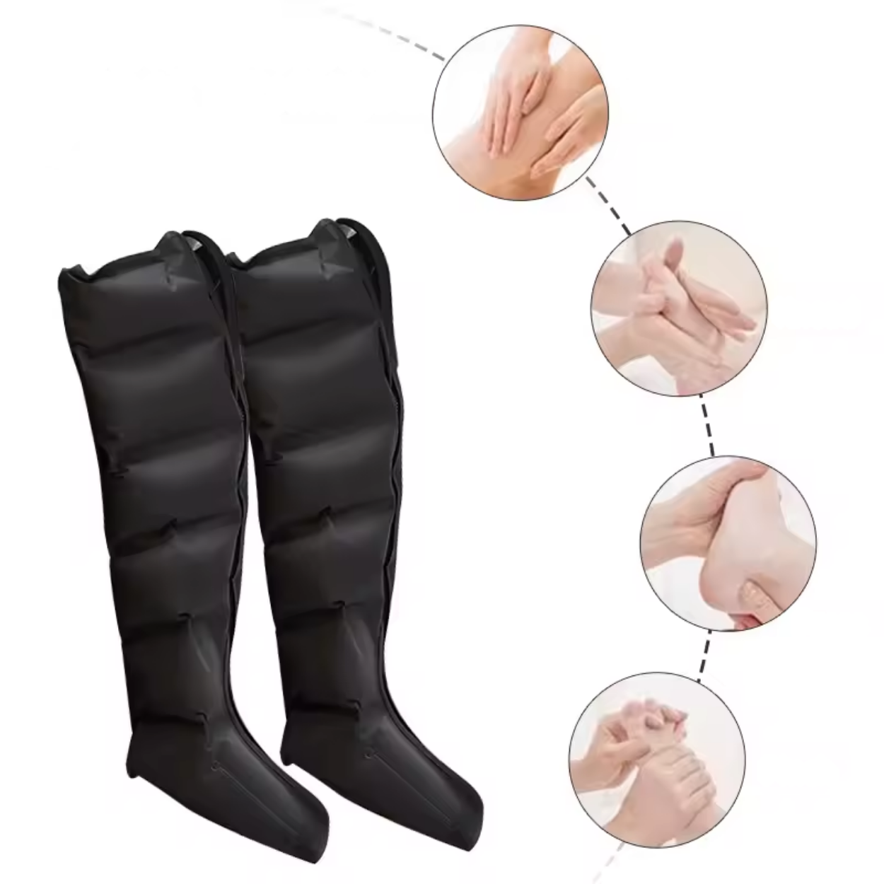 Opblaasbare Beenmassage voor Vermoeide Benen