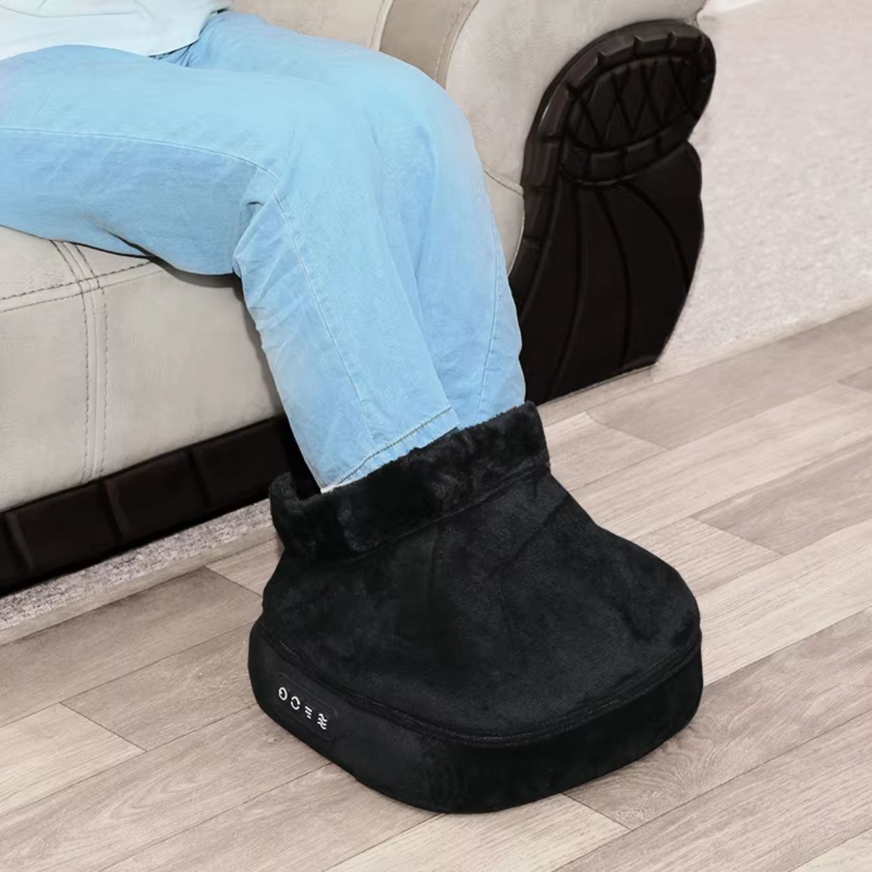 Elektrische Verhitte Shiatsu Voetmassager