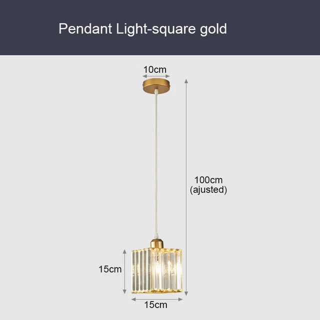Luxe kristallen hanglamp