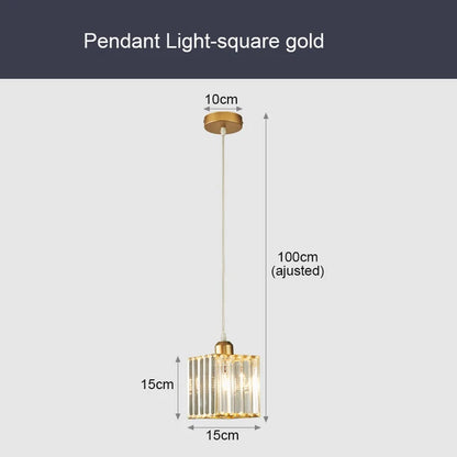 Luxe kristallen hanglamp