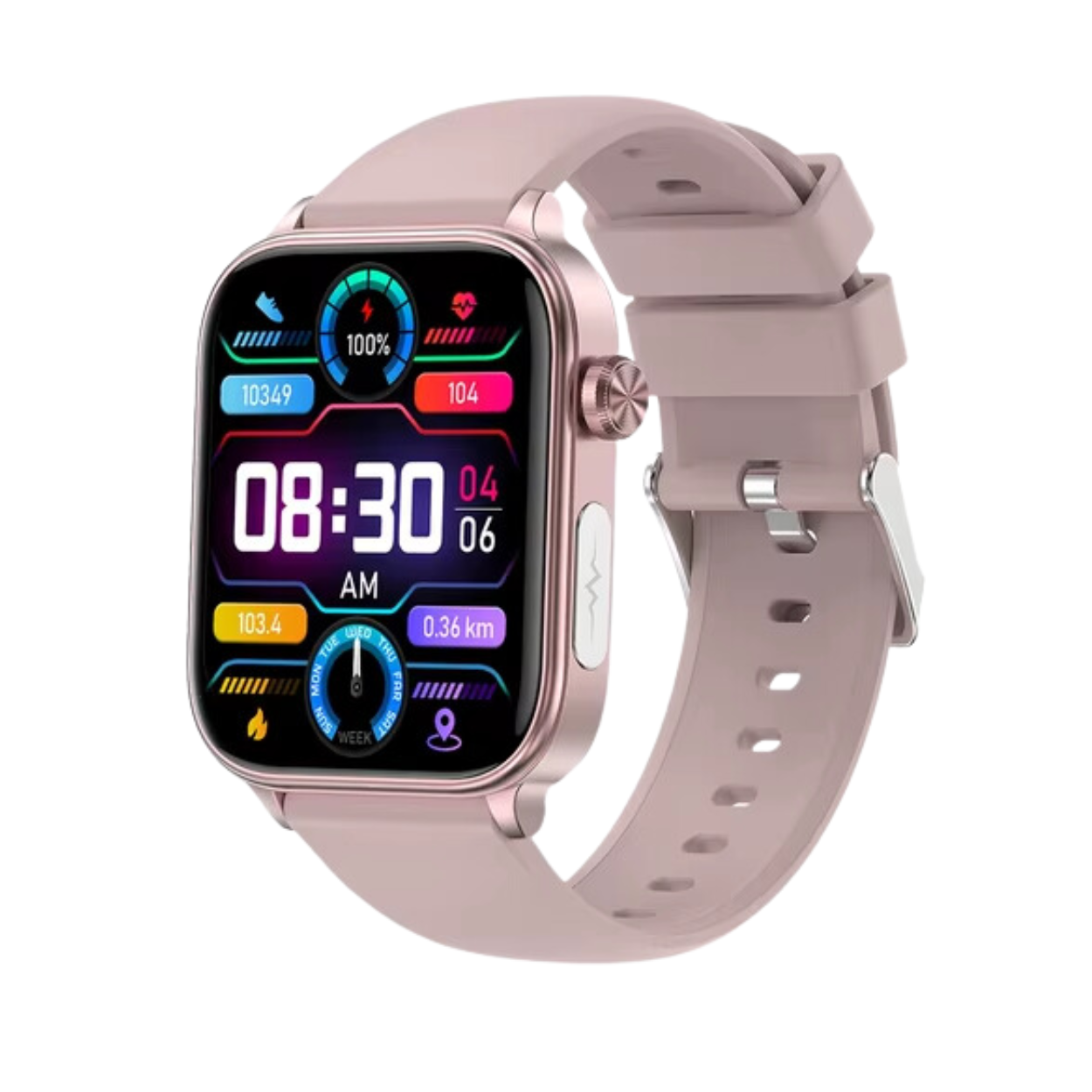 Fitness Smartwatch met ECG en Gezondheidsmonitoring