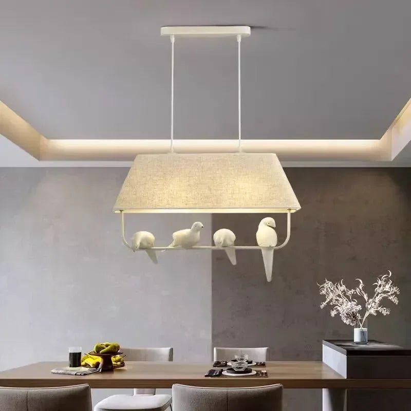 Elegante hanglamp van Noordelijk rotan