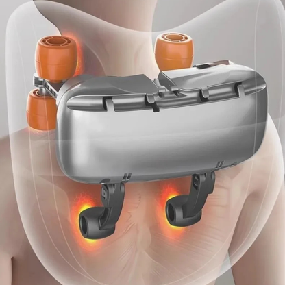 Elektrisch Verwarmd Massagekussen voor Rug en Benen