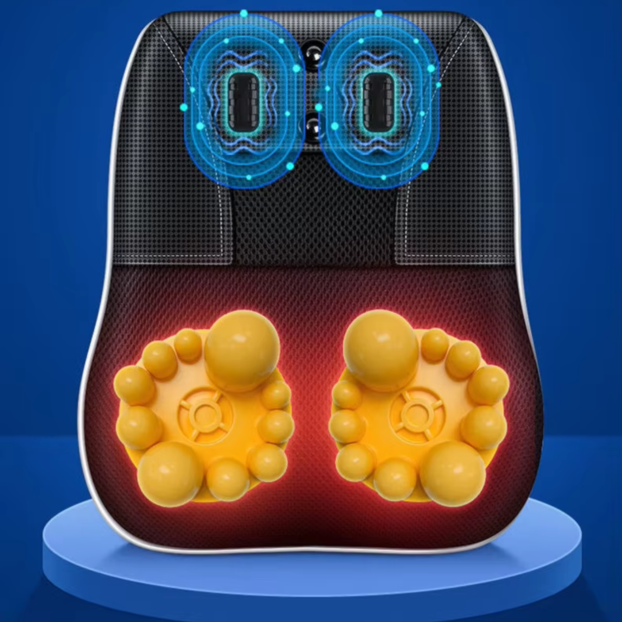 Elektrisch Massagekussen voor Rug en Schouders