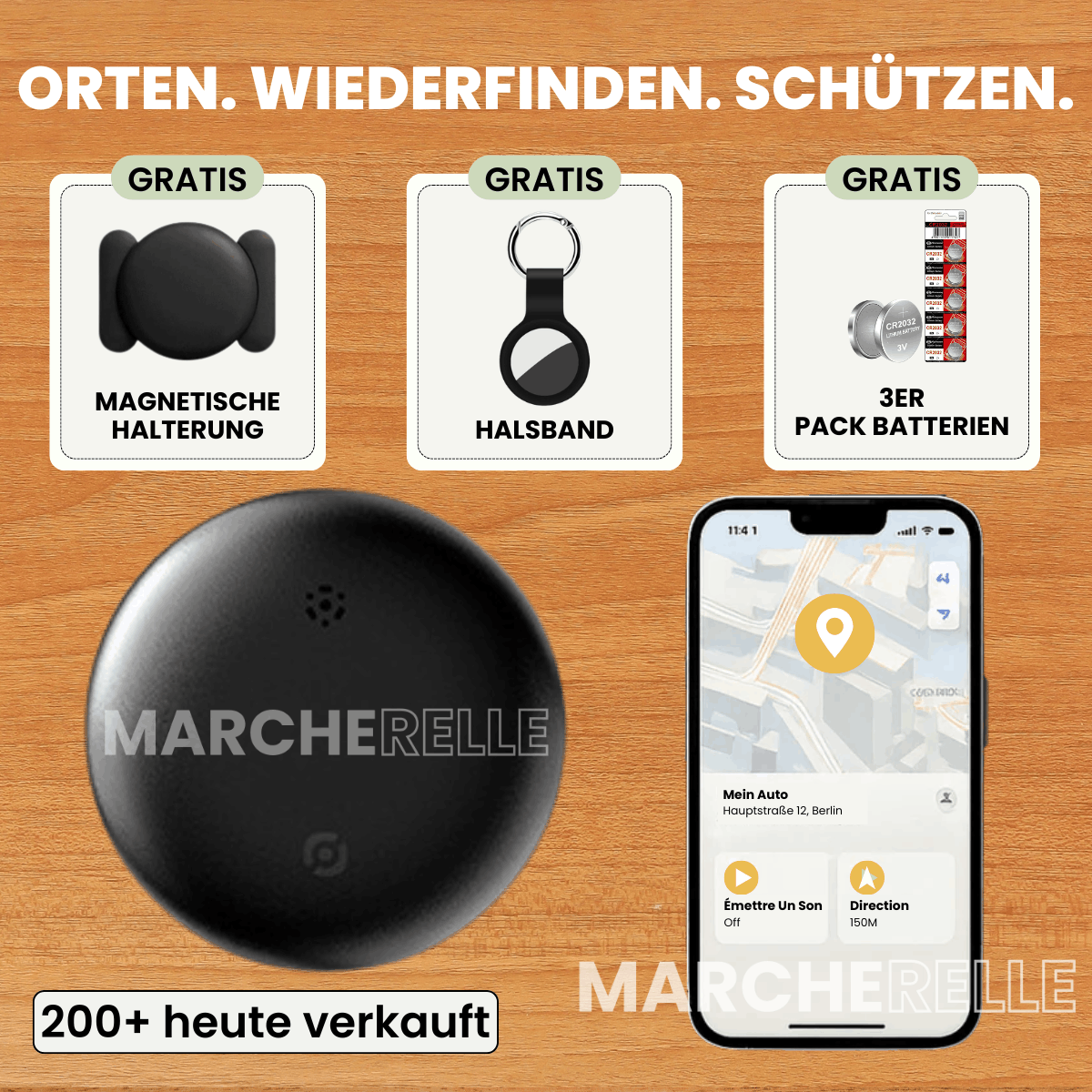 Marcherelle – GPS-tracker voor kinderen zonder abonnement