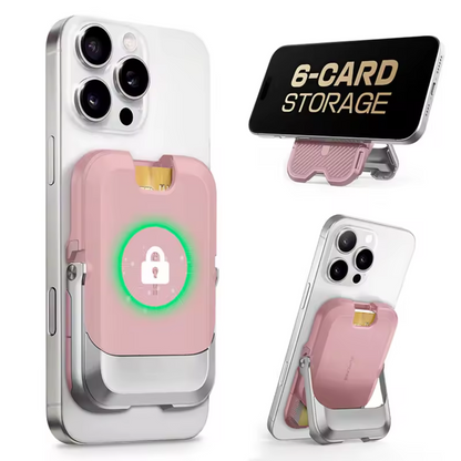 Magnetische iPhone Portemonnee met 6 Kaartvakken