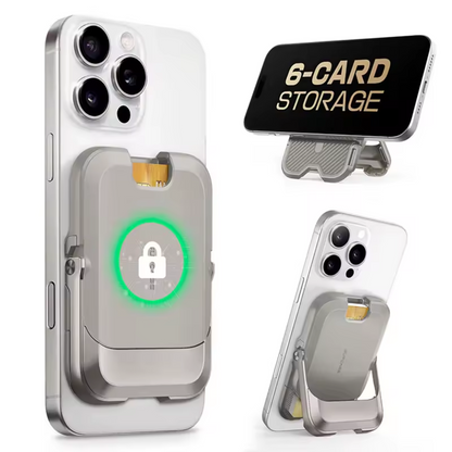 Magnetische iPhone Portemonnee met 6 Kaartvakken