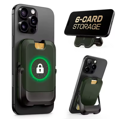 Magnetische iPhone Portemonnee met 6 Kaartvakken