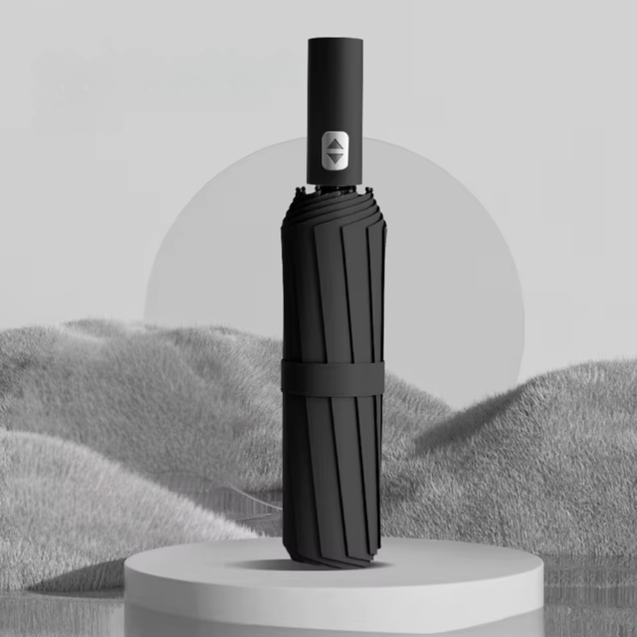 Waterdichte compacte paraplu met UV-bescherming