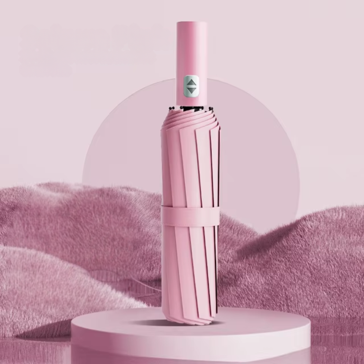 Waterdichte compacte paraplu met UV-bescherming