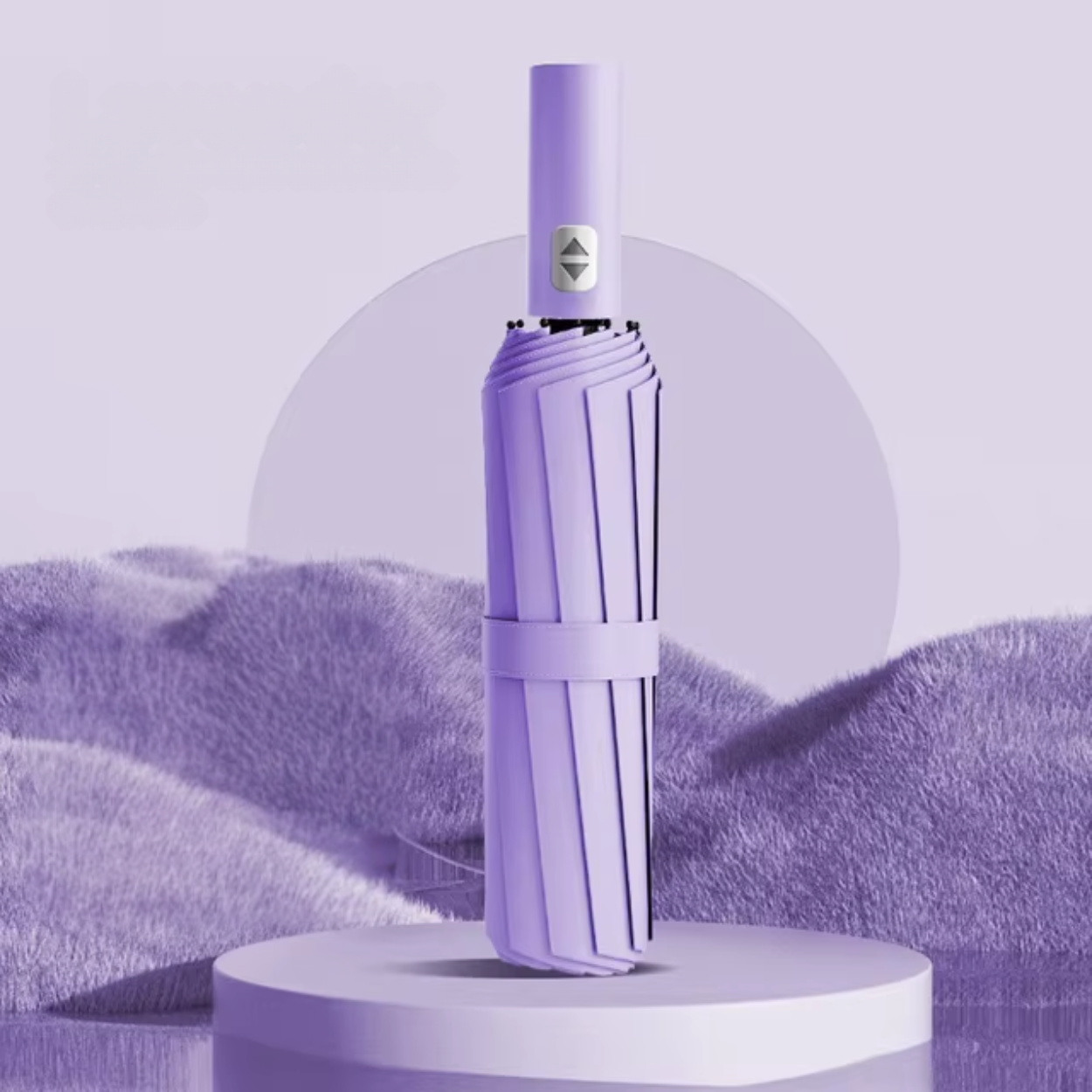 Waterdichte compacte paraplu met UV-bescherming