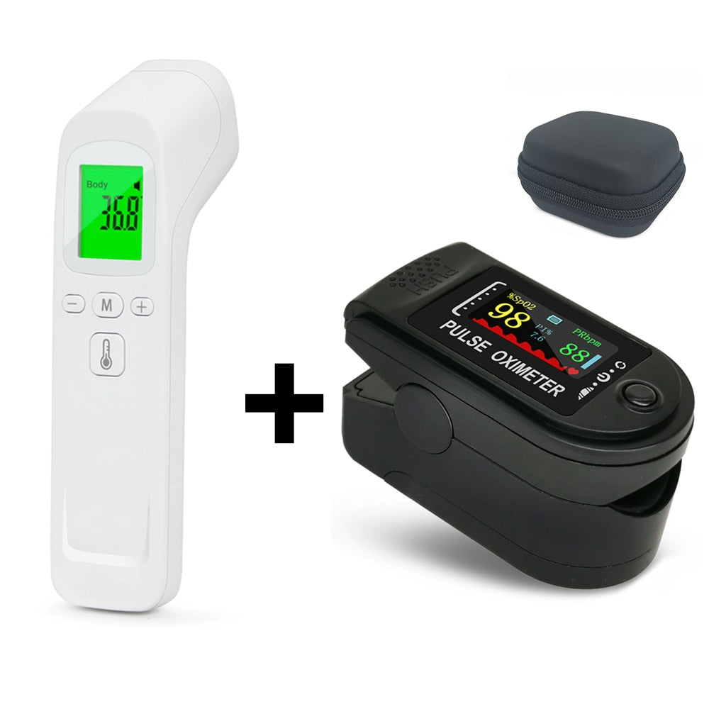 Elektronische Pols- en Temperatuurmeter