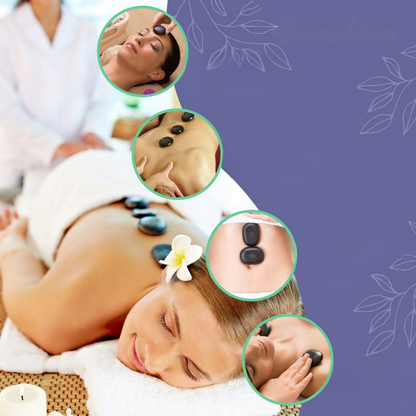 Verwarmende Basaltsteen met Ingebouwde Verwarming voor Massage