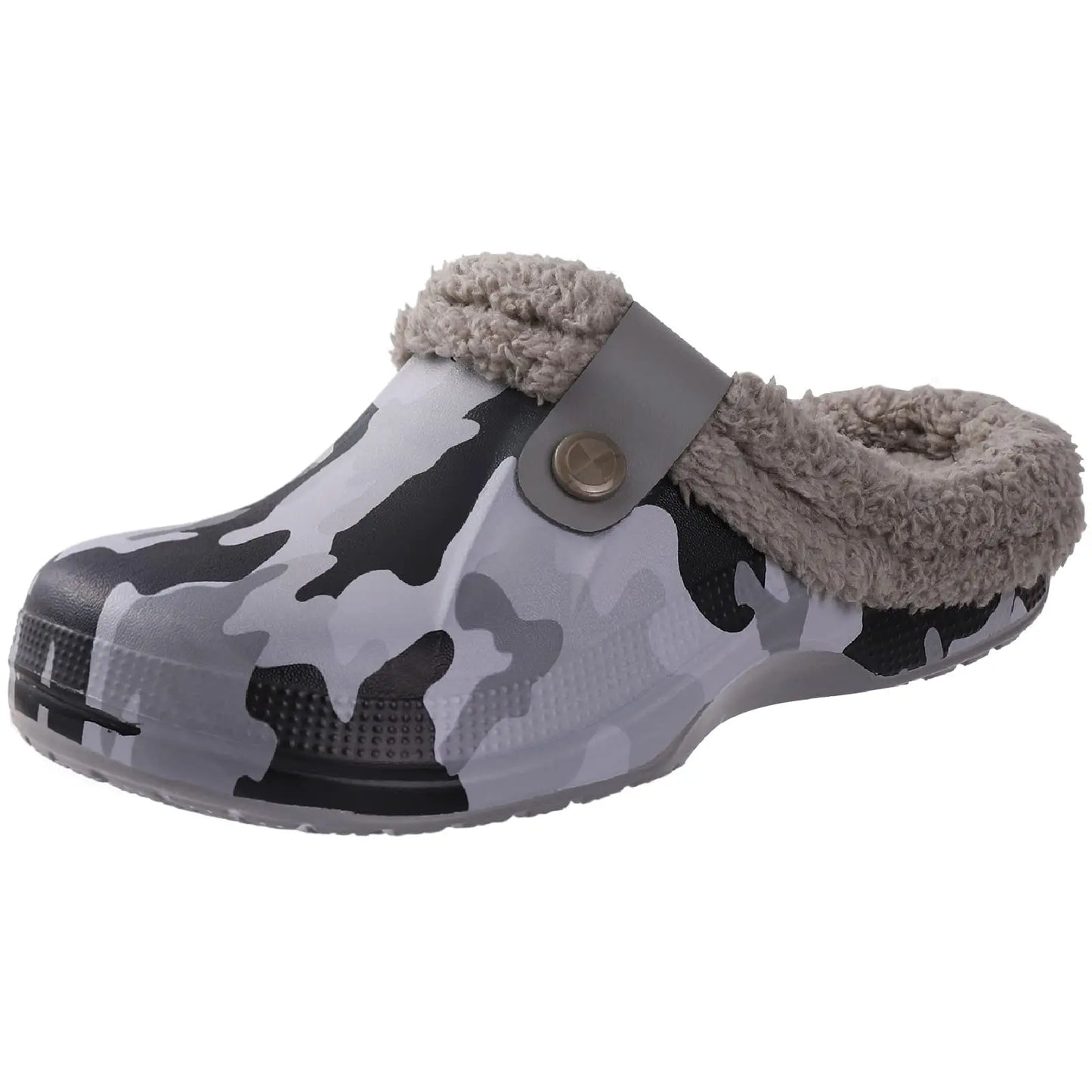 Warme, antislip bontpantoffels voor dames en heren