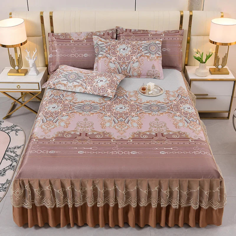 Zachte en weelderige fluwelen bedrokken