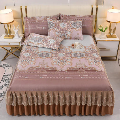 Zachte en weelderige fluwelen bedrokken