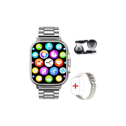 Smartwatch met Ingebouwde Bluetooth Oordopjes